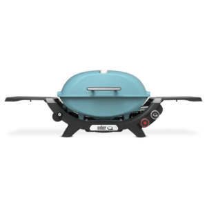 Weber Portable BBQ that allows for low and slow cooking.