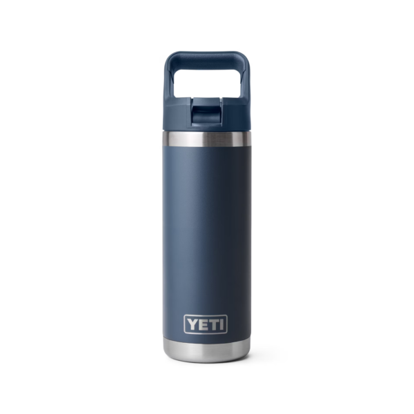 Yeti 18oz Straw Bottle Navy