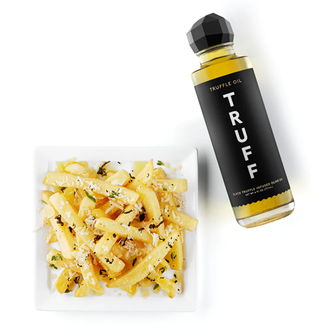 Truffle infused olive oil to use in cooking
