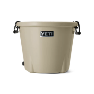Yeti insulated buckets to keep your drinks ice cold.