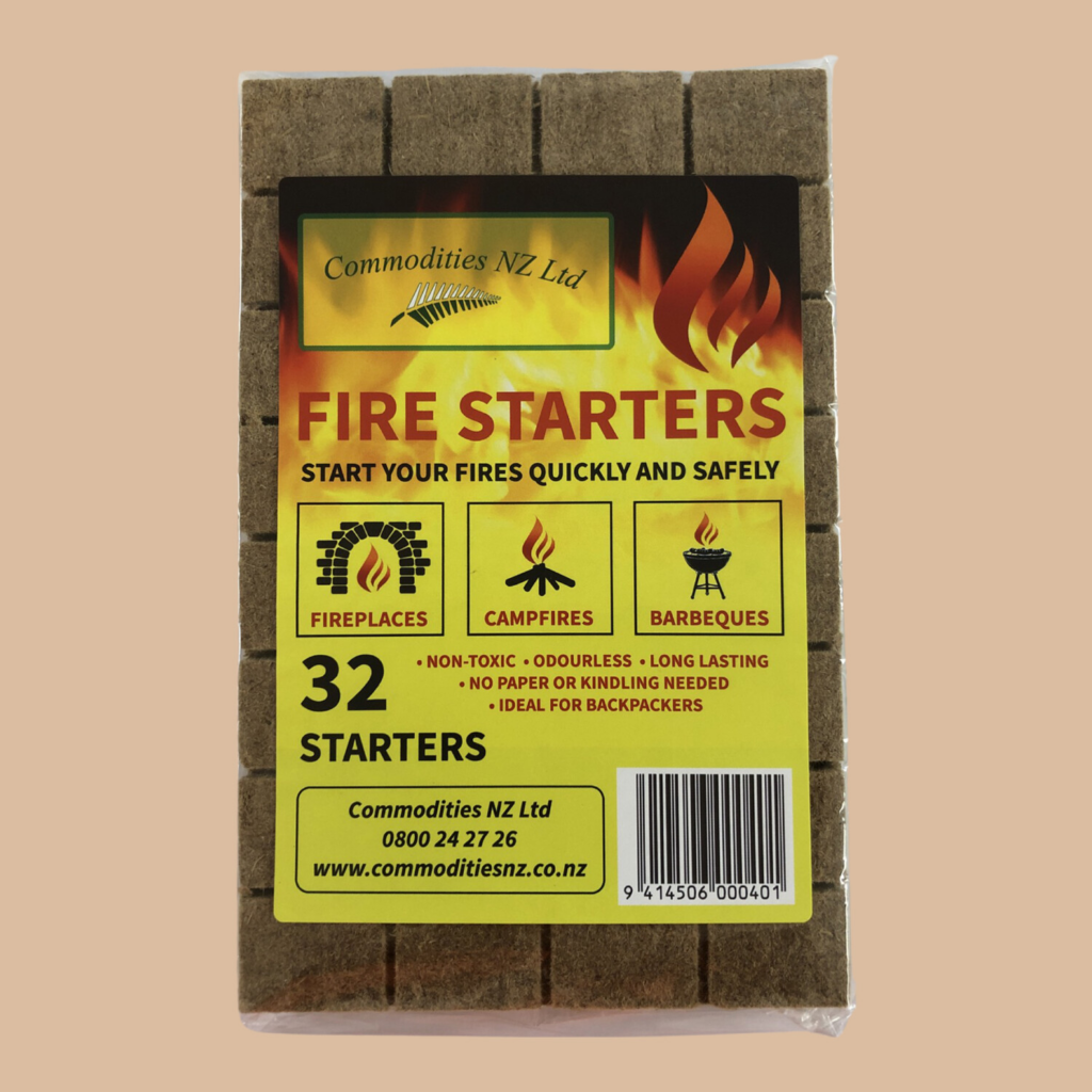 Commodities Fire Starters 32 Pkt Bbq Central